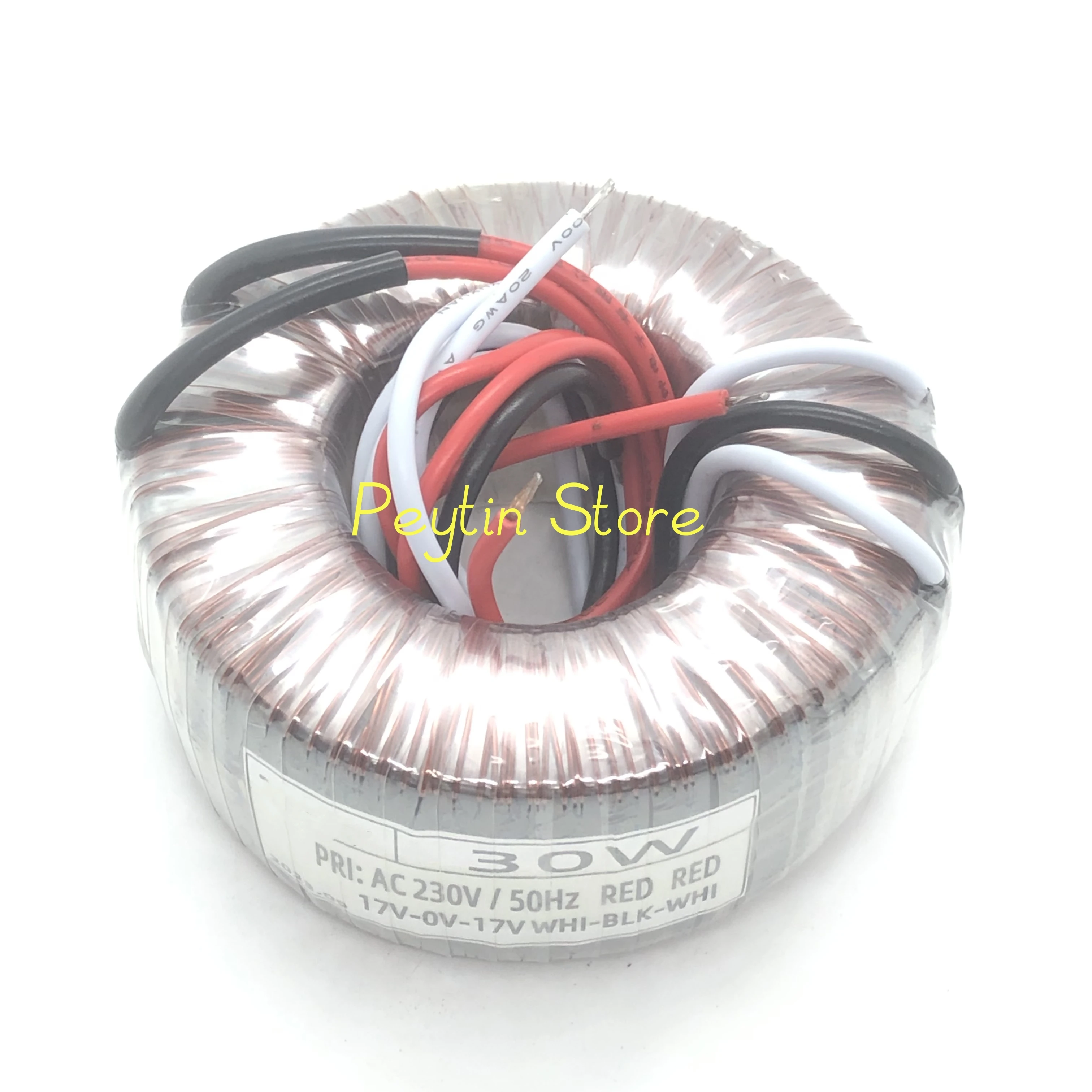 1)30W30VA Input110/115/120/220/230/240/380V Output Double9/12/15/17/20/24/28/30/36V Eindversterker Audio Power Ring Transformator