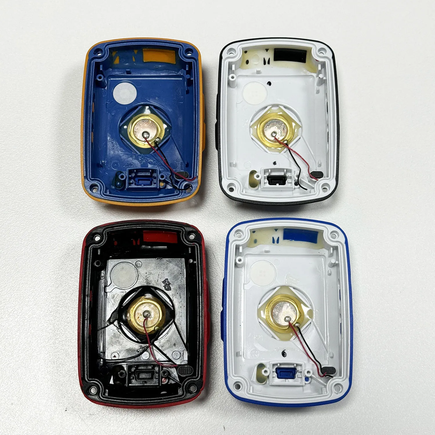 For GARMIN EDGE 200 500 Back Cover Case With Speaker Waterproof Rubber Plug Bottom Cover Without Battery Bicycle Speedmeter Part