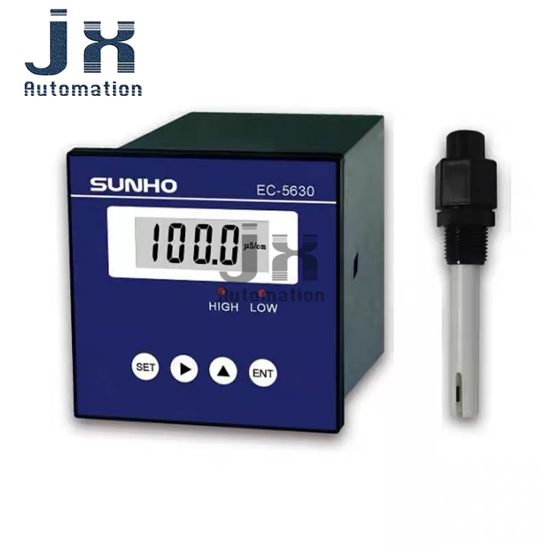 SUNHO EC-5630 جهاز مراقبة/جهاز تحكم ذكي في الموصلية عبر الإنترنت مع مسبار مراقبة لمعالجة المياه