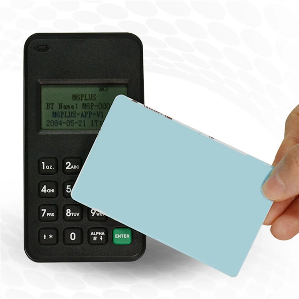 BT Mpos Chip Card Reader with USB Type-C for /IC Contact/RFID Machine M6 PLUS