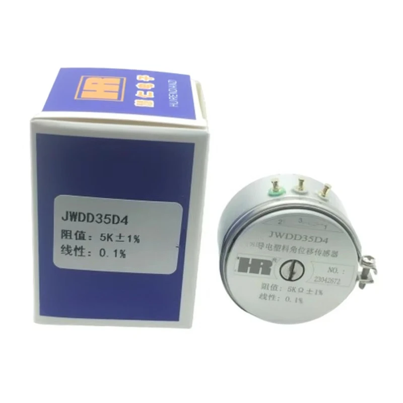 1PCS，Conductive plastic Potentiometer，JWDD35D4 5KΩ±1%，360 degree infinite rotation