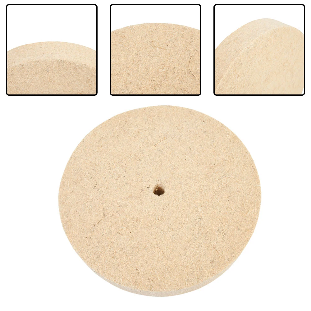 

Metal Marble Glass Ceramic Polishing Wheel 50mm/6inch Polishing Wheel Wool Felt Polisher Buffing Pad Disc For Rotary Tool