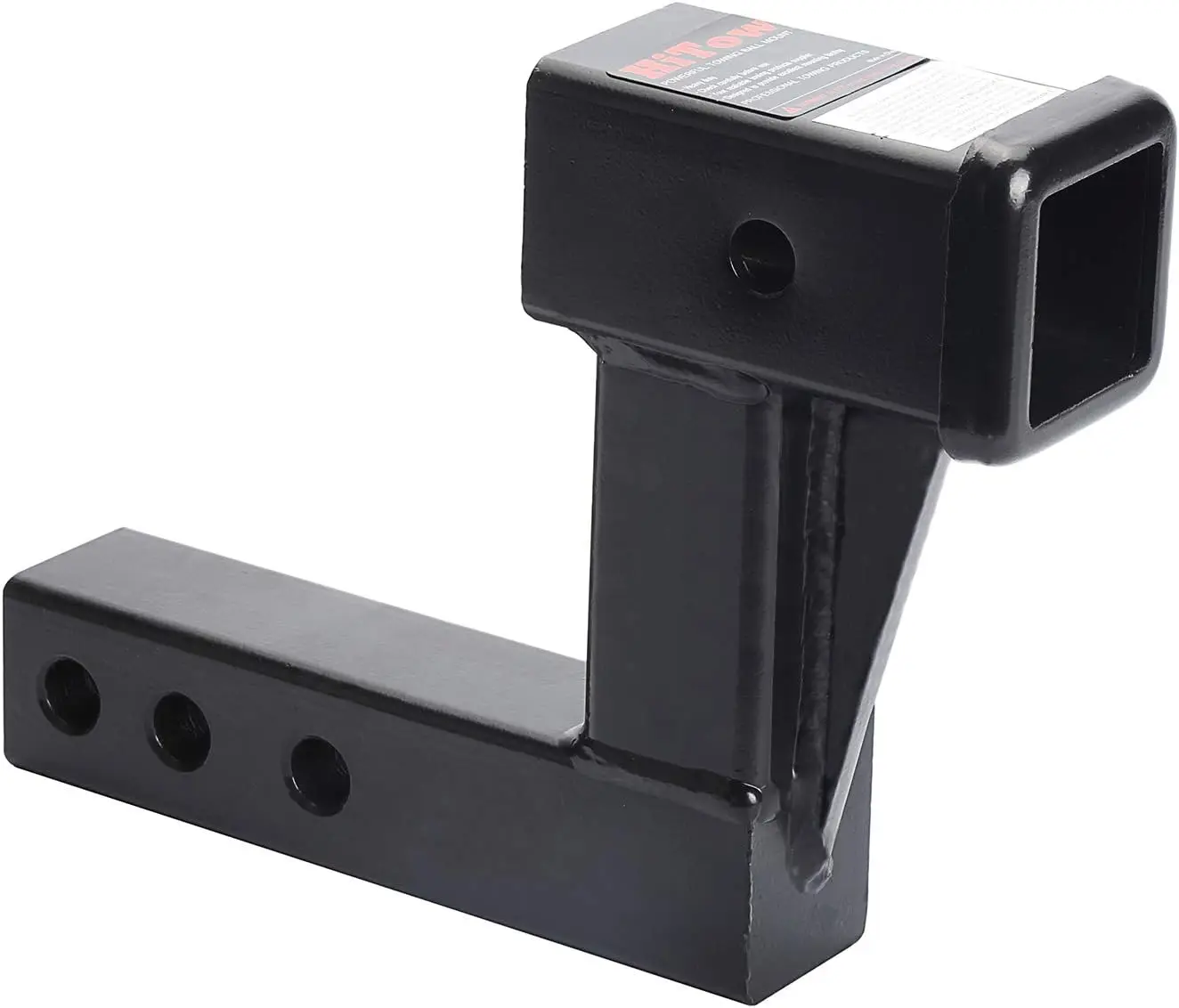 

2Inch Trailer Hitch Receiver Extension with 6 inch Rise/Drop, Solid Shank