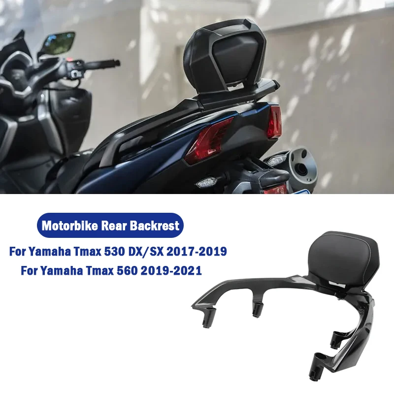 

Motorcycle Passenger Seat Rear Backrest Frame Back Rest Cushion For Yamaha Tmax530 DX SX TMAX560 T-MAX Tmax 530 560 2017-2021