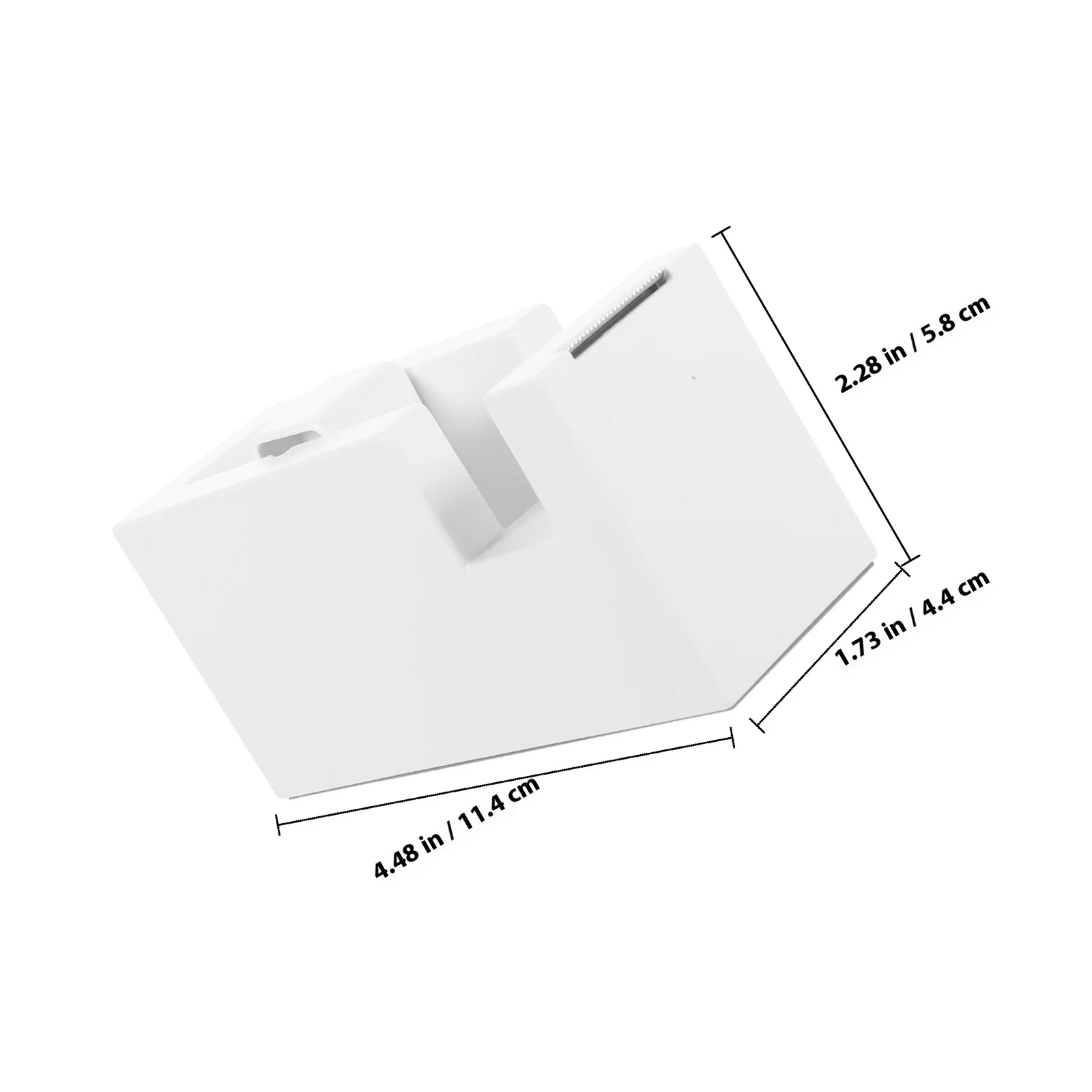 Portable Tape Dispenser Compact Design Sturdy Build Excellent Craftsmanship Tape Holder for Office School Scrapbooking