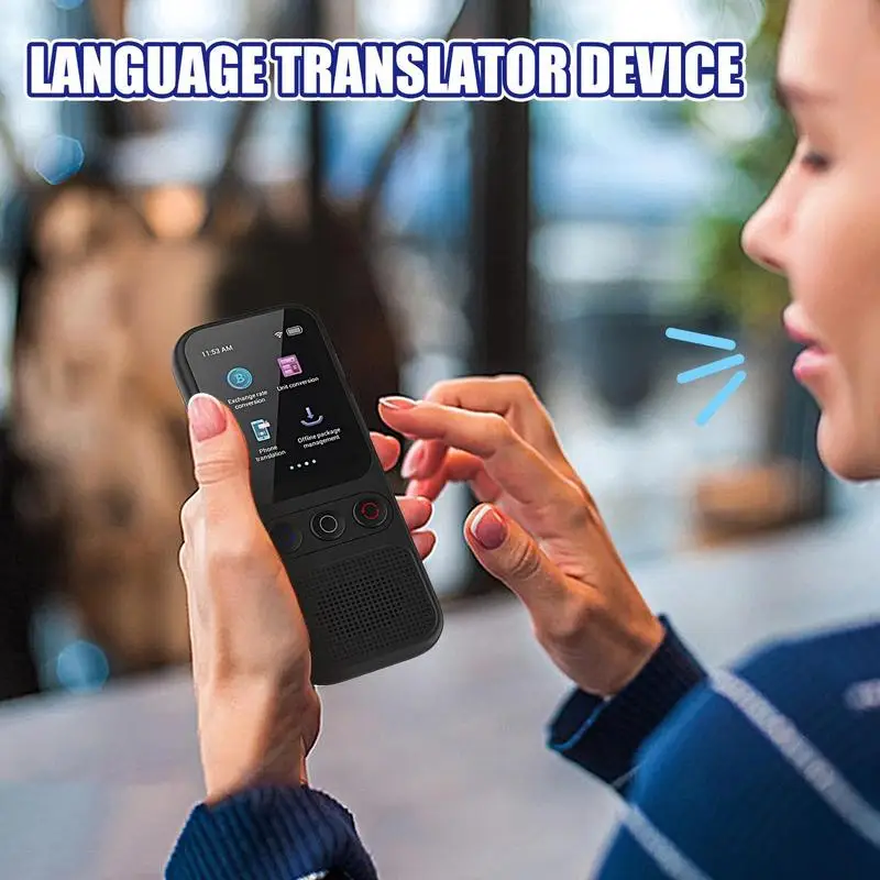 Translator Device Translation Device Real-Time Translator For Travel  No WiFi Needed Translation Device 138 Languages & Accents