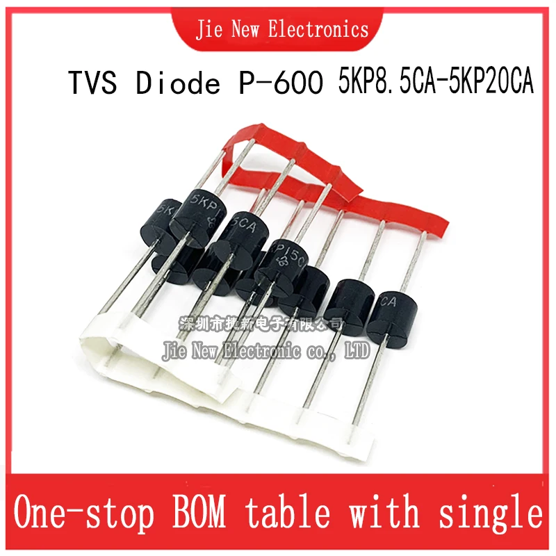 10 шт./лот 5KP8.5CA 5KP9.0CA 5KP10CA 5KP11CA 5KP12CA 5KP13CA 5KP14CA 5KP15CA 5KP16CA 5KP17CA 5KP18CA 5KP20CA P-600 TVS диод