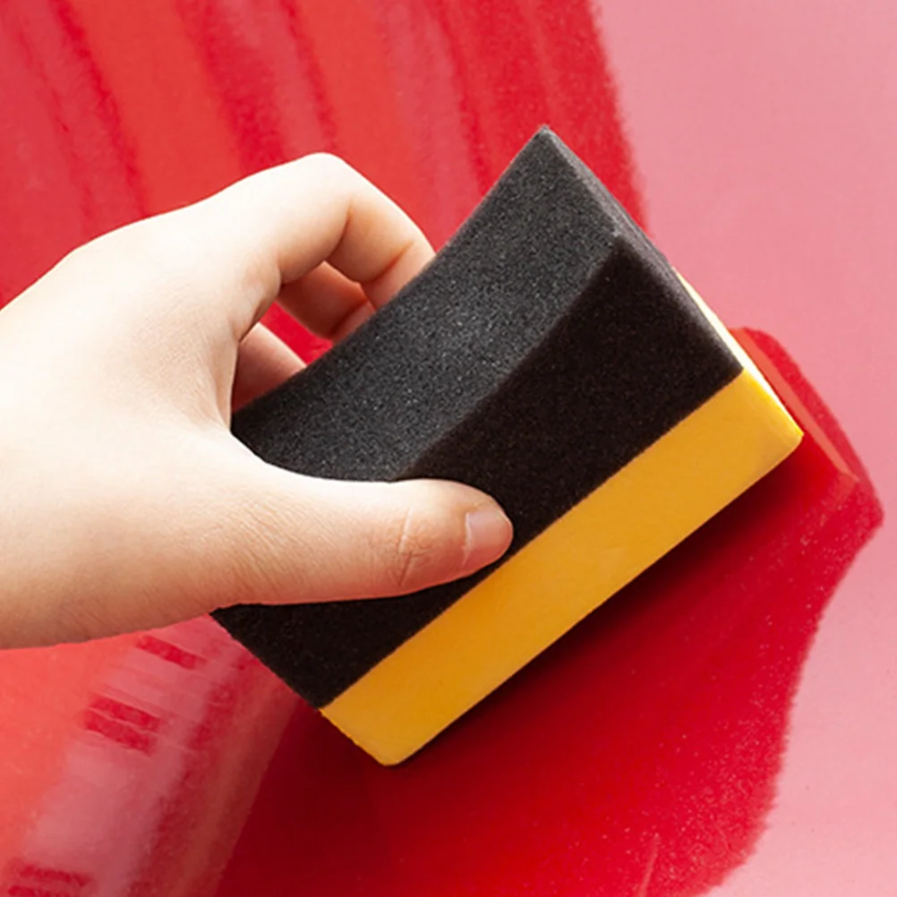 

10Pcs Car Wax Sponge Pads Soft Buffing Applicator Pads Vehicle Polishing Sponge for Car Detailing Cleaning Polishing Waxing