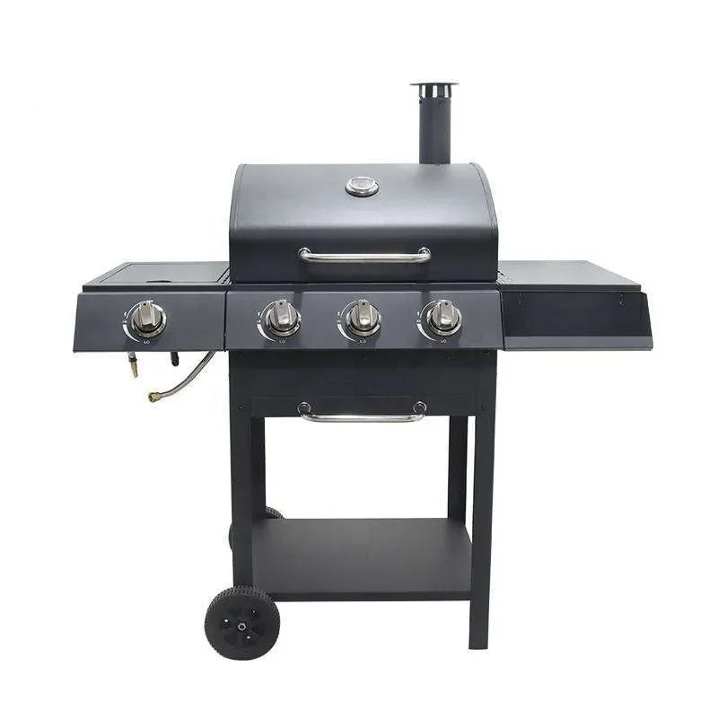 

Multi-head gas grill, smokeless grill, gas grill, natural gas grill