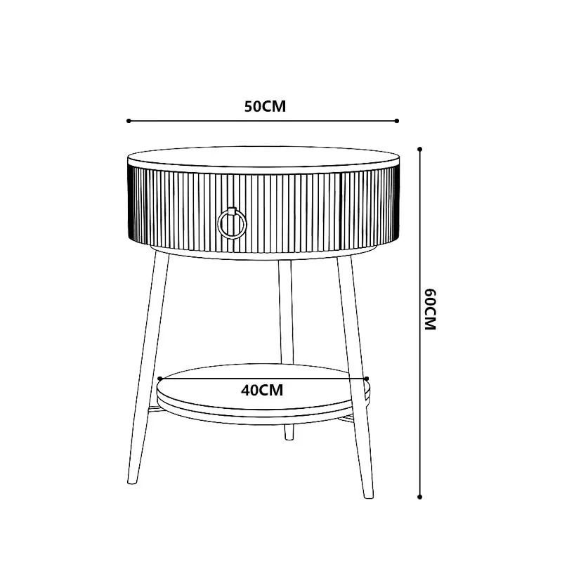 1 sztuk najnowszy mały stolik do herbaty szafka boczna z Sofa do salonu luksusowe lampki nocne szafka boczna meble proste nowoczesny okrągły szuflady