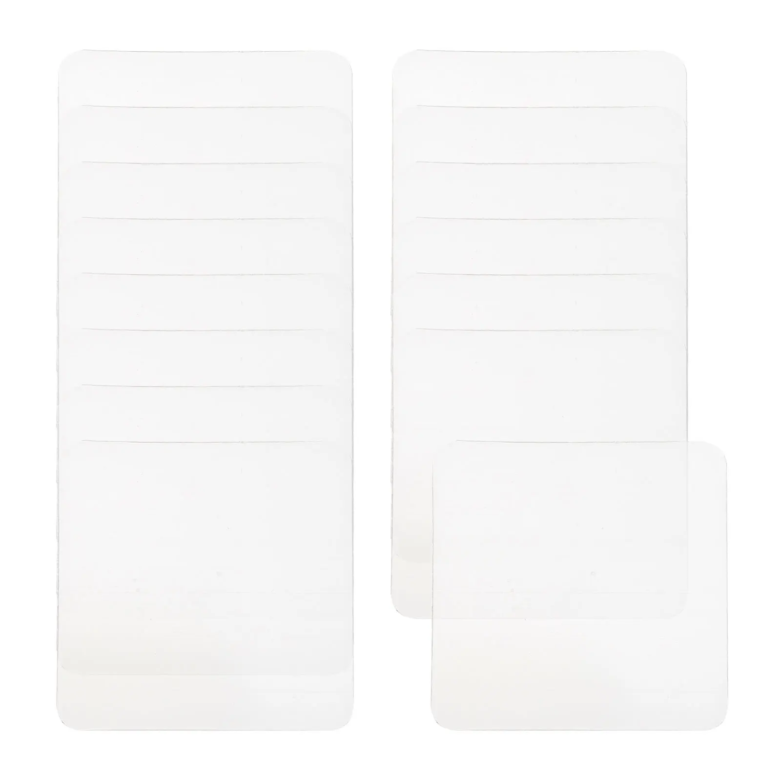 

15pcs Anti-Slip Sticker Transparent Double Sided Adhesive Pad For Floor Mats Carpets Non-Marking Tape Washable Home