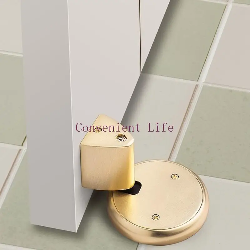 سدادة باب مخفية من سبائك الزنك قابلة للتعديل L1EE للحمام شديدة التحمل للمنزل #5