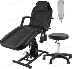 Facial Chair Electric Height Adjustable Facial Bed Massage Tattoo Chair