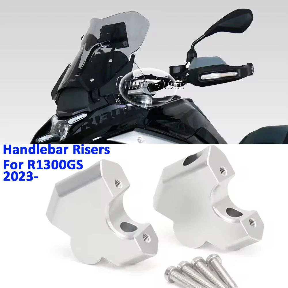 

Motorcycle Accessories Handlebar Riser Drag Handle Bar Clamp Extend Adapter For BMW R1300GS R1300 GS R 1300 GS 2023 2024