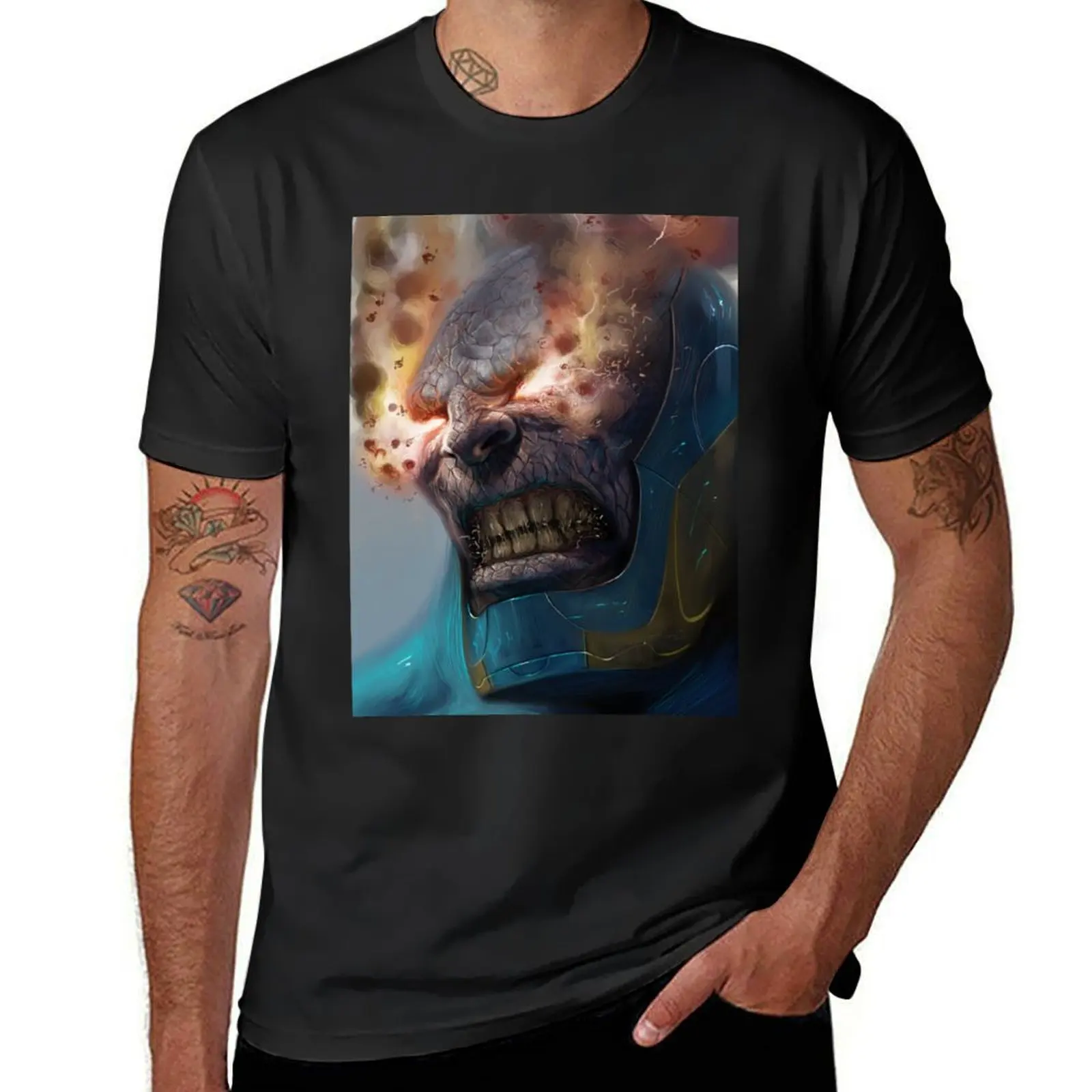 DARKSEID T-Shirt new edition vintage clothes summer tops sports fans men clothings