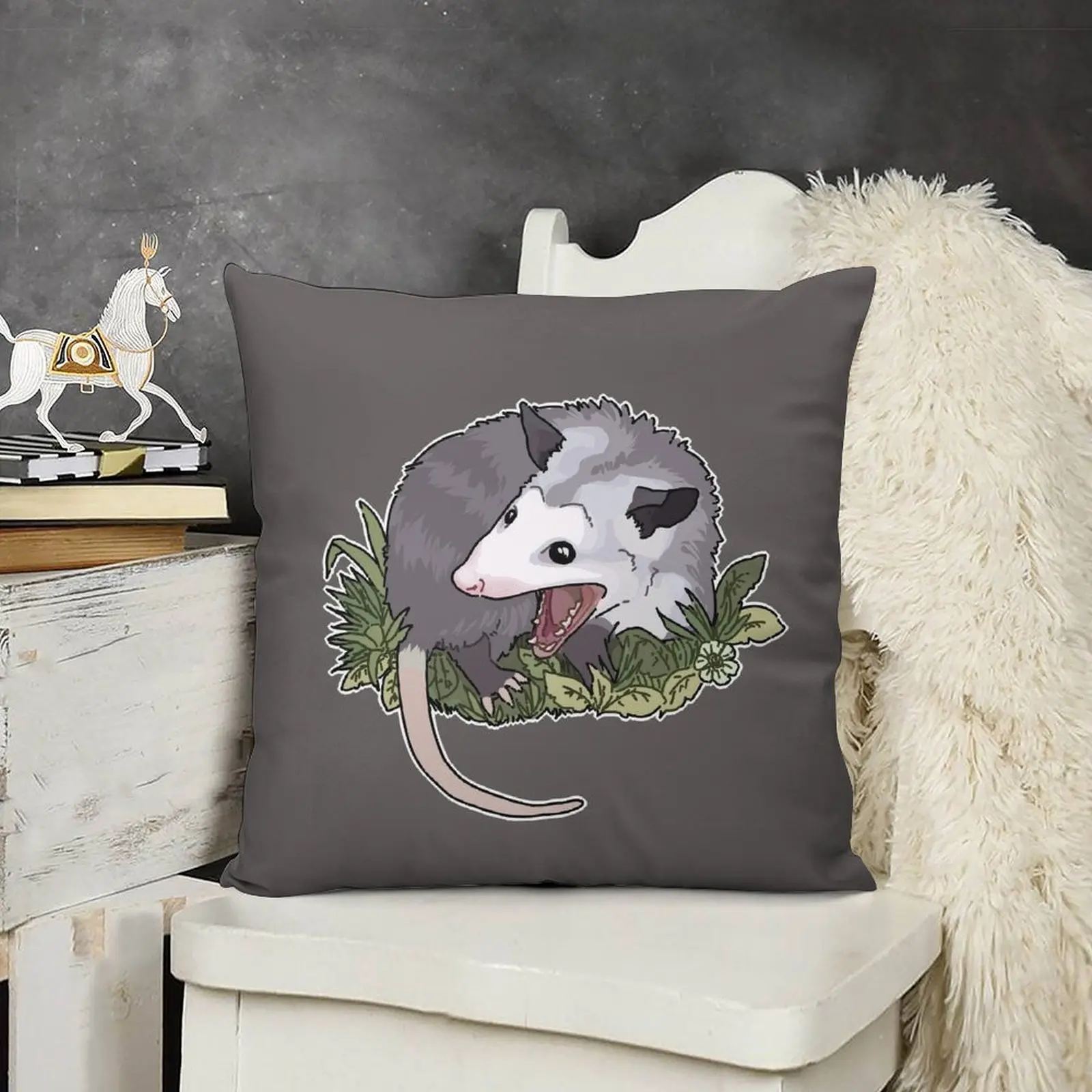 

Screaming possum Throw Pillow Christmas Pillow Cases Cushion Cover For Sofa Sofa Pillow Cover
