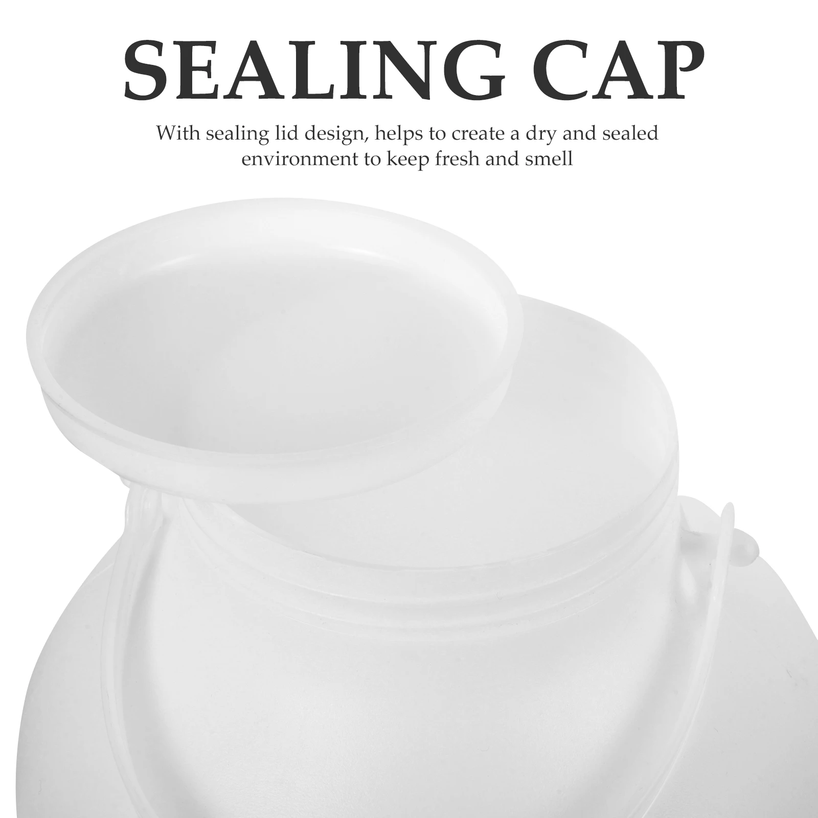 

Plastic Airtight Fermenting Multi-Use Pickle With Handle For Food Vegetable Cereal Kitchen Storage Container Household Sealing