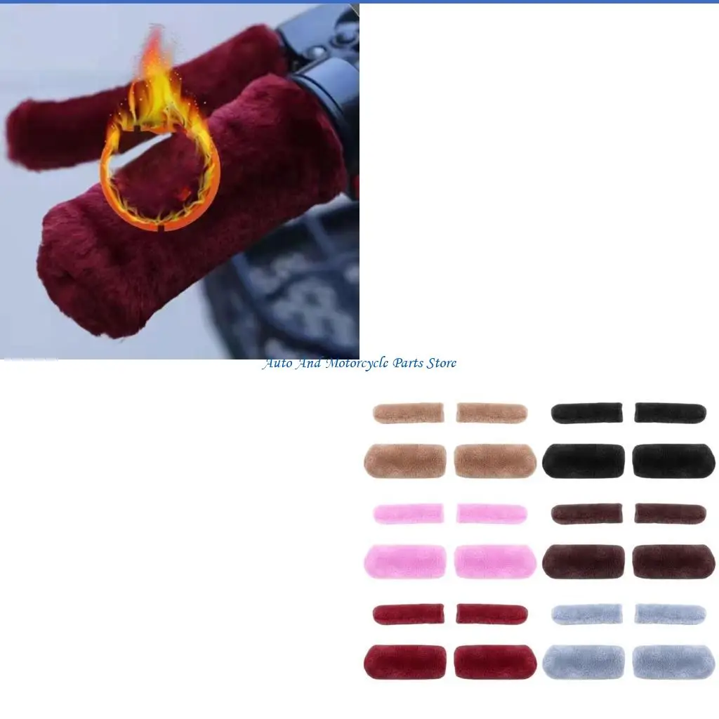 

P9FD Winter Warm Handlebar Covers Handlebar Gloves for Motorcycles & Electric Bikes