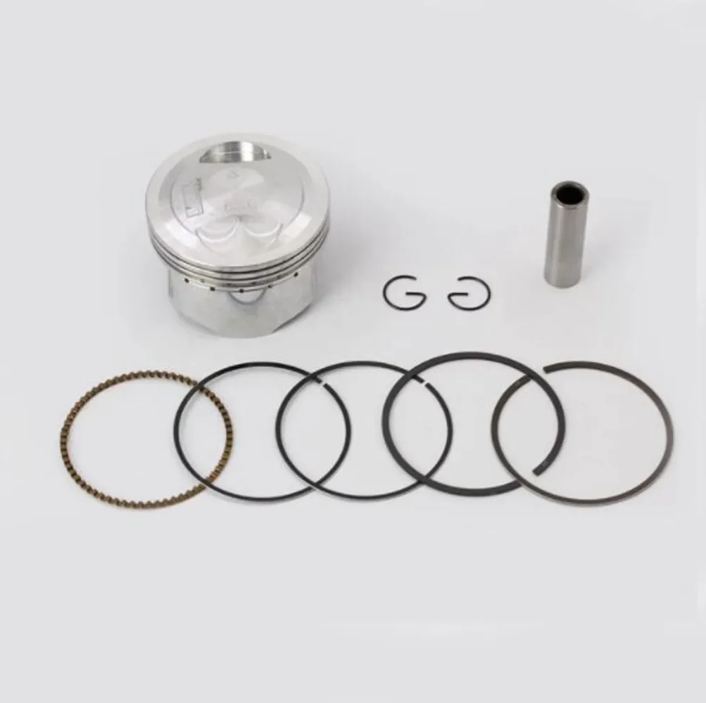 1set for Gy6 125 Cbf150 CB400 YBR125 CBR954 CBR1000 Pistons, Piston Rings Modified Oil Groove Piston Boring Cylinder Motorcycle