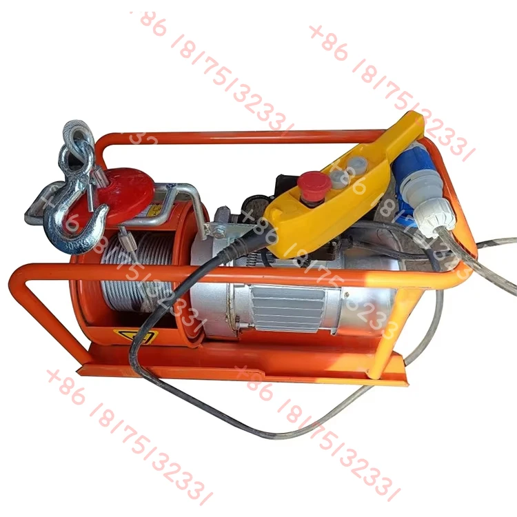

PA Hoist Electric Chain Winch Lift Tool 25M 300KG 500KG 220V 230V Waterproof IP65 Construction Material Handling Equipment