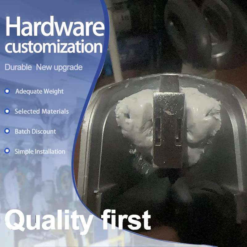 4pcs Nickel Plated Square Lock Belt with Automatic Closing Press for Collision Protection Fits Trains Subways And ATM Machines