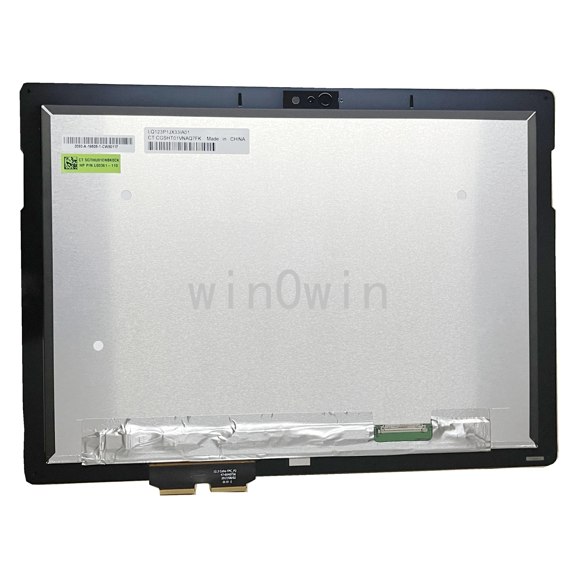 

For HP ENVY X2 12-F 12-f series LQ123P1JX33 A01 12.3''inch 2400*1600 Lcd Assembly with Touch Digitizer matrix P/N L00361-110