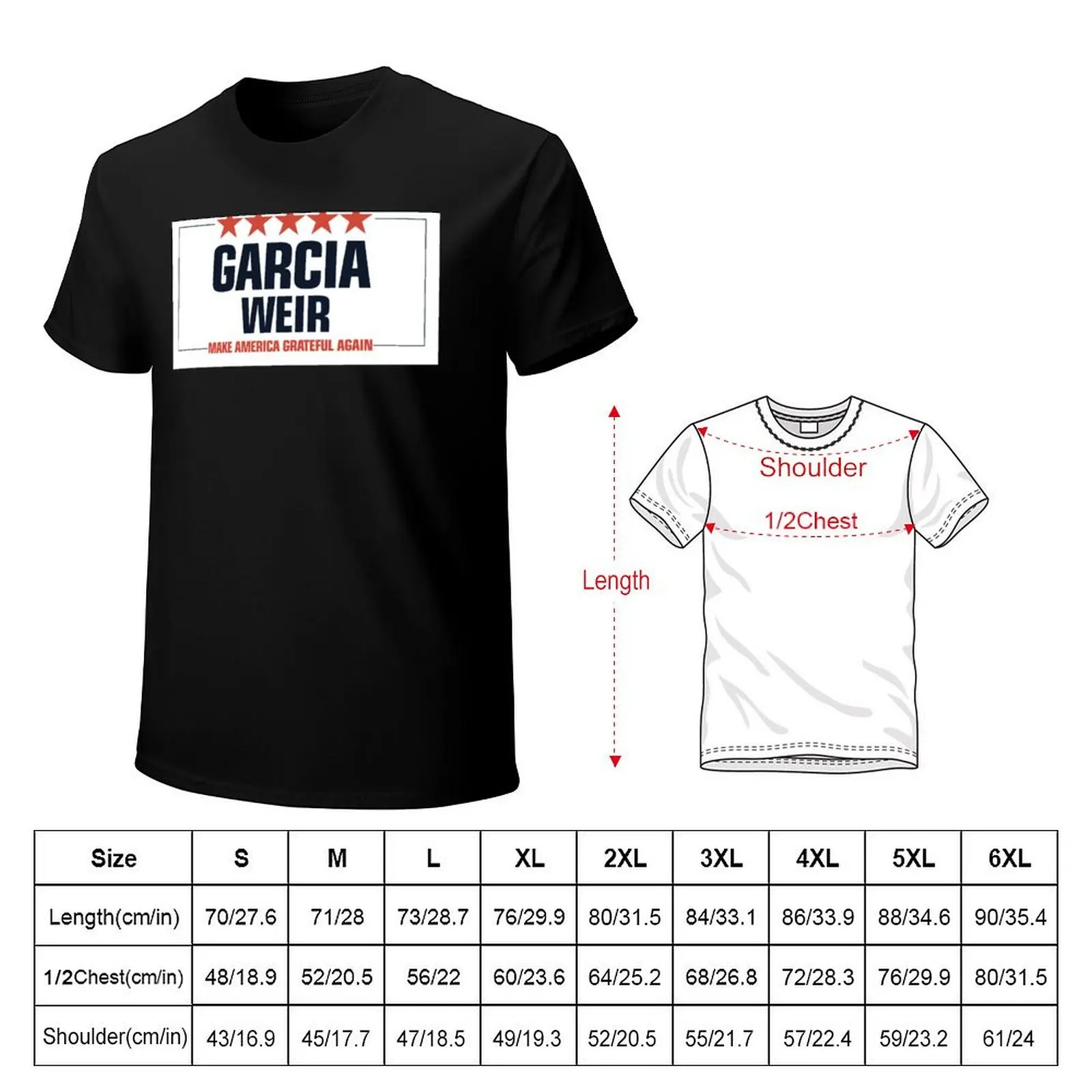 Make America Grateful Again / White T-Shirt Simple Casual Short Sleeve Tee