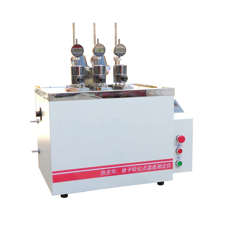 

Heating Deflection and Vicat Softening Temperature (HDT VICAT) Tester Apparatus