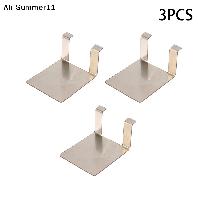 【Yc】1/3/5Pcs Stainless steel Wall-mounted Hook Level Bracket Universal Replacement Level Holder Repair Tool
