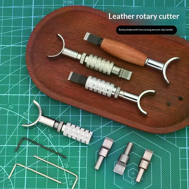Craft Knife Set - Cuchillo para tallar cuero con mango
