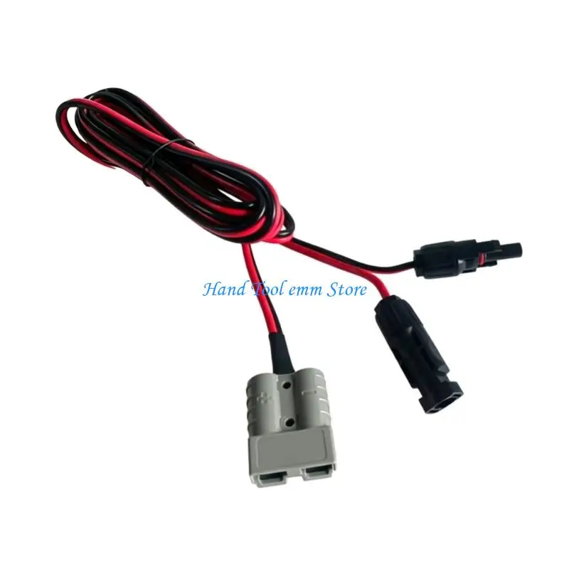 H37F 12AWG Plugs SB50 to Solar Panel Charging Cable with PVC Coating Photovoltaic Power Cable for Marine Forklift