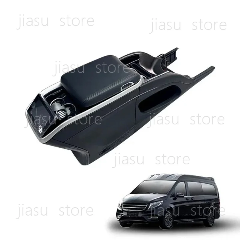 

Suitable for 16-25 V-Class W447 Center Console Modified Armrest Box V300 V260 Refrigerator With Touch Screen Model