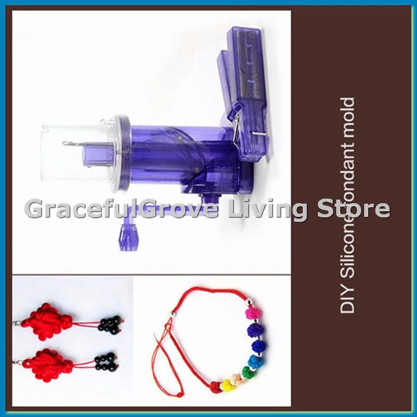 Knitting Machine Embellish Hand Knit Spool Knitter Craft Bracelet Weave Tool Sewing Accessories-ROWI