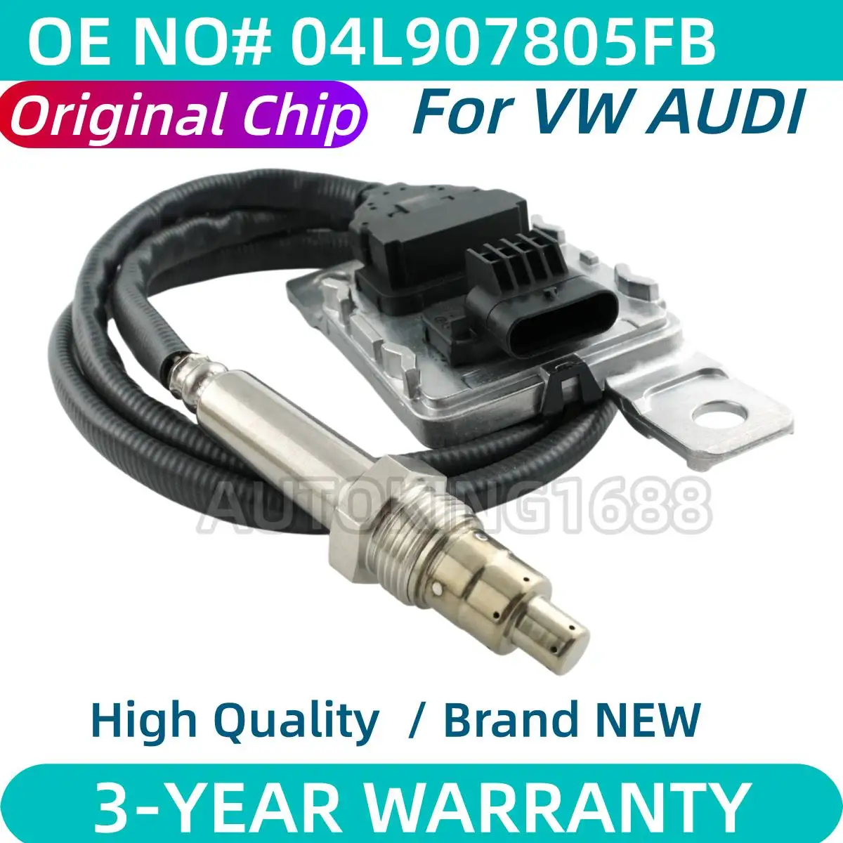 Original Chip 04L907805FB 04L 907 805 FB Nitrogen Oxide NOx Sensor SNS436C for VW CRAFTER MAN TGE