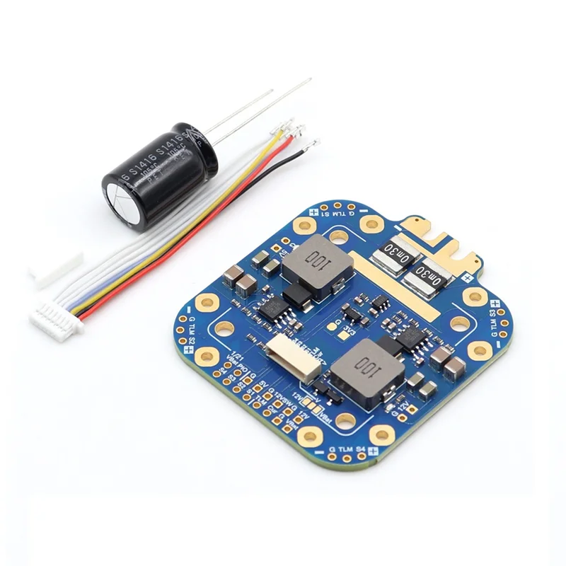 

B04C-Dual BEC 440A Power Distribution Board FCHUB-12S V2 5V 12V 30.5X30.5Mm For RC Multirotor Airplane Drones