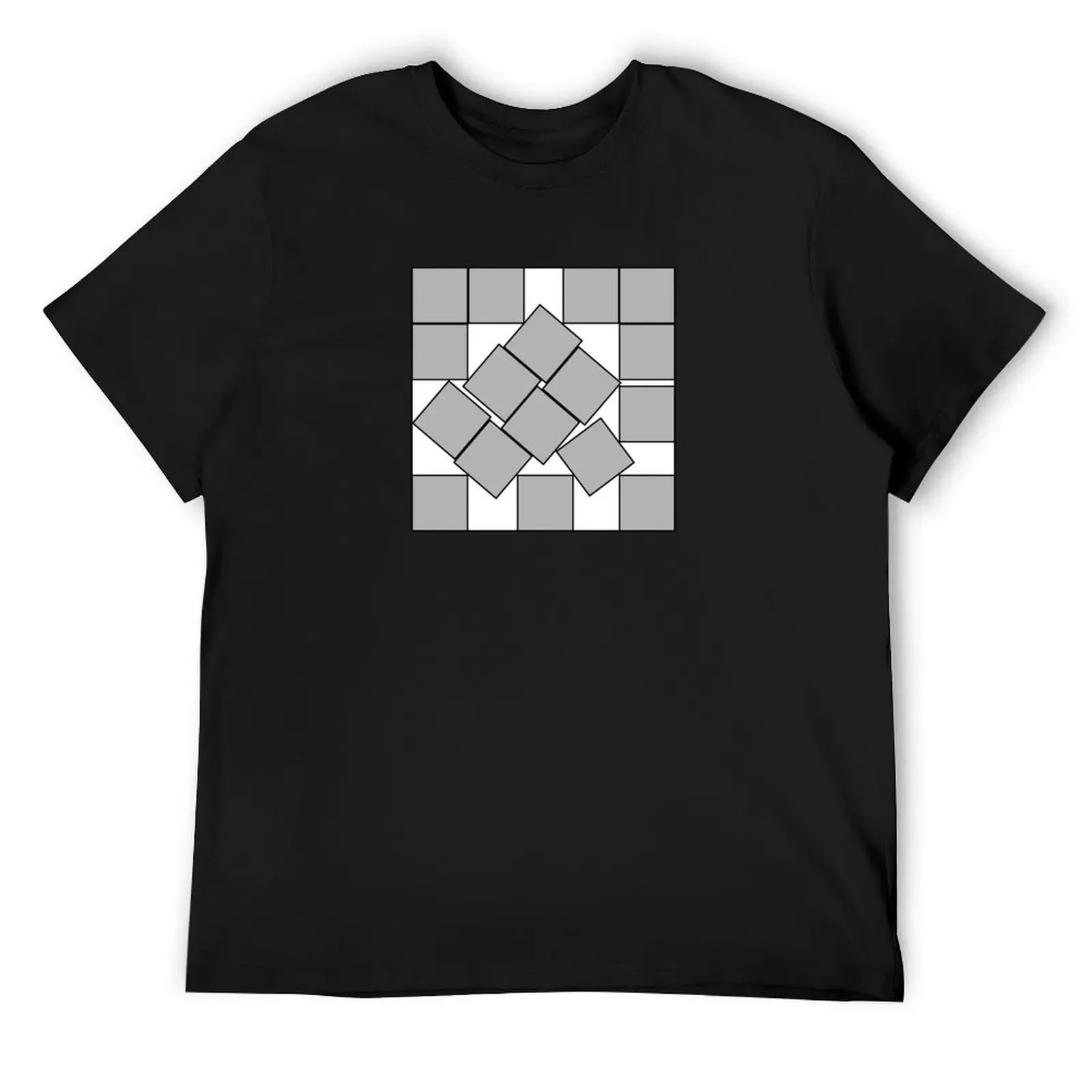

17 Squares In A Larger Square - 17 squares meme T-Shirt oversized t shirt funny meme t-shirts Men's cotton t-shirt
