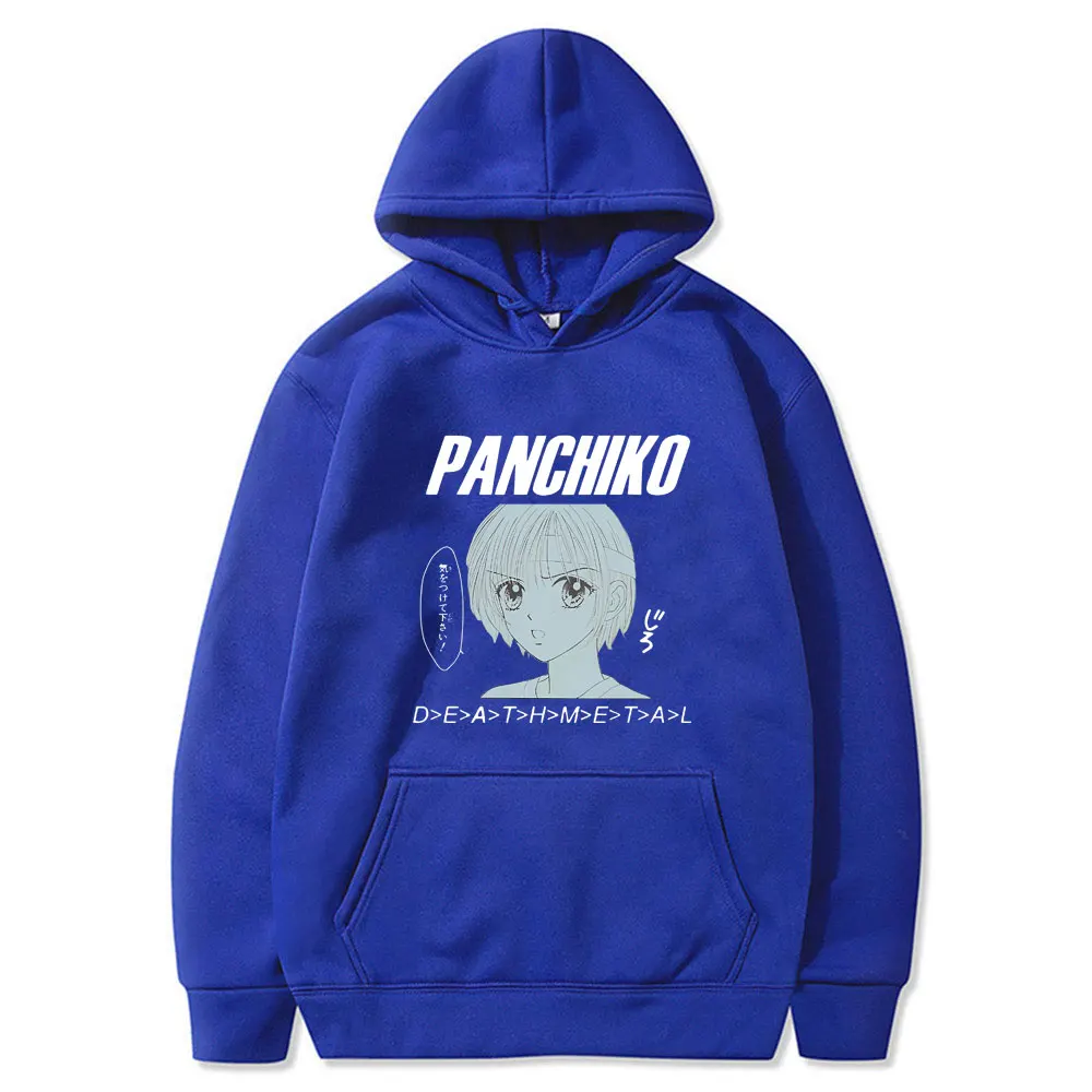 Panchiko DEATHMETAL Album Graphic Print Hoodie Men's Casual Loose Oversized Sweatshirt Men Women Vintage Rock Music Band Hoodies