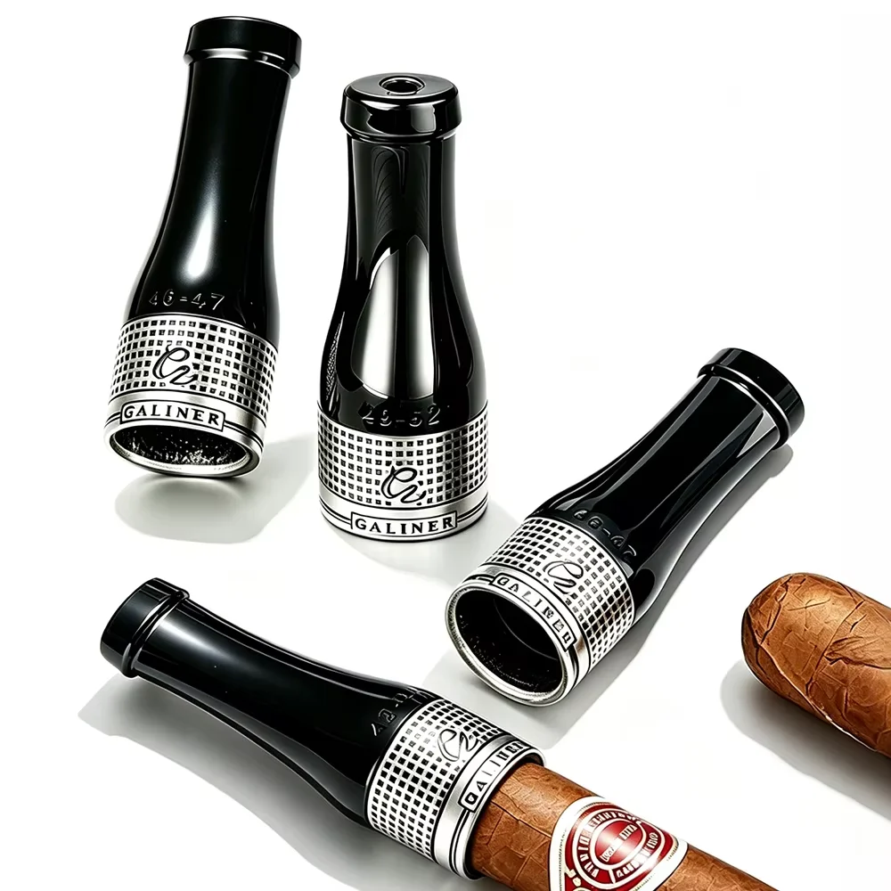 Galiner Cigar Holder Different Size Useful Tobacco Holder Resin Cigar Smoking Holding Tool Portable Tobacco Accessory