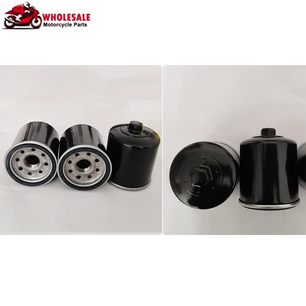 1/2/4pc Motor Oil Filter For Honda CB650 CBR1000 CBR1000F Hurricane VTR1000 VTR1000F Fire Storm Super Hawk VTR1000S VTR CBR 1000