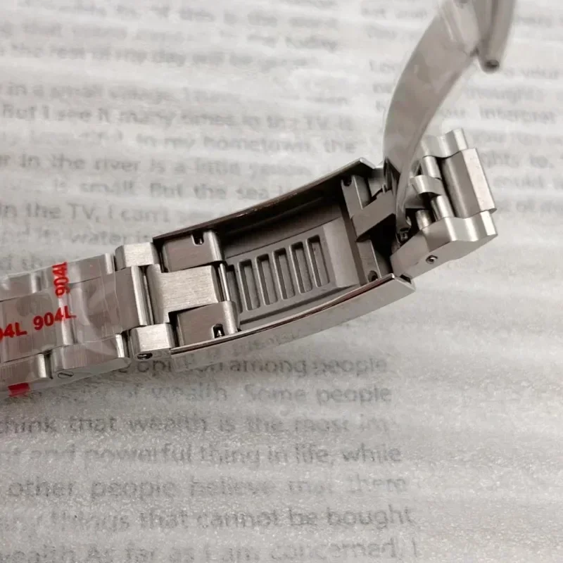 Boîtier de montre Submariner DayRequiMen, bracelet de montre en acier inoxydable, verre saphir pour NH35, NH36, Miyota 8215, mouvement 2813, bricolage, SION L, 40mm