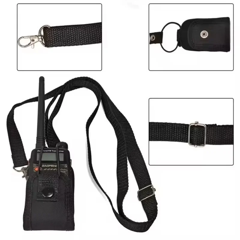 S5A ระบบ Molle เข็มขัด Pack สําหรับวิทยุกระเป๋าสําหรับ Walkie Talkie ใช้งานร่วมกับ Baofeng สําหรับ Talkabout Intercom
