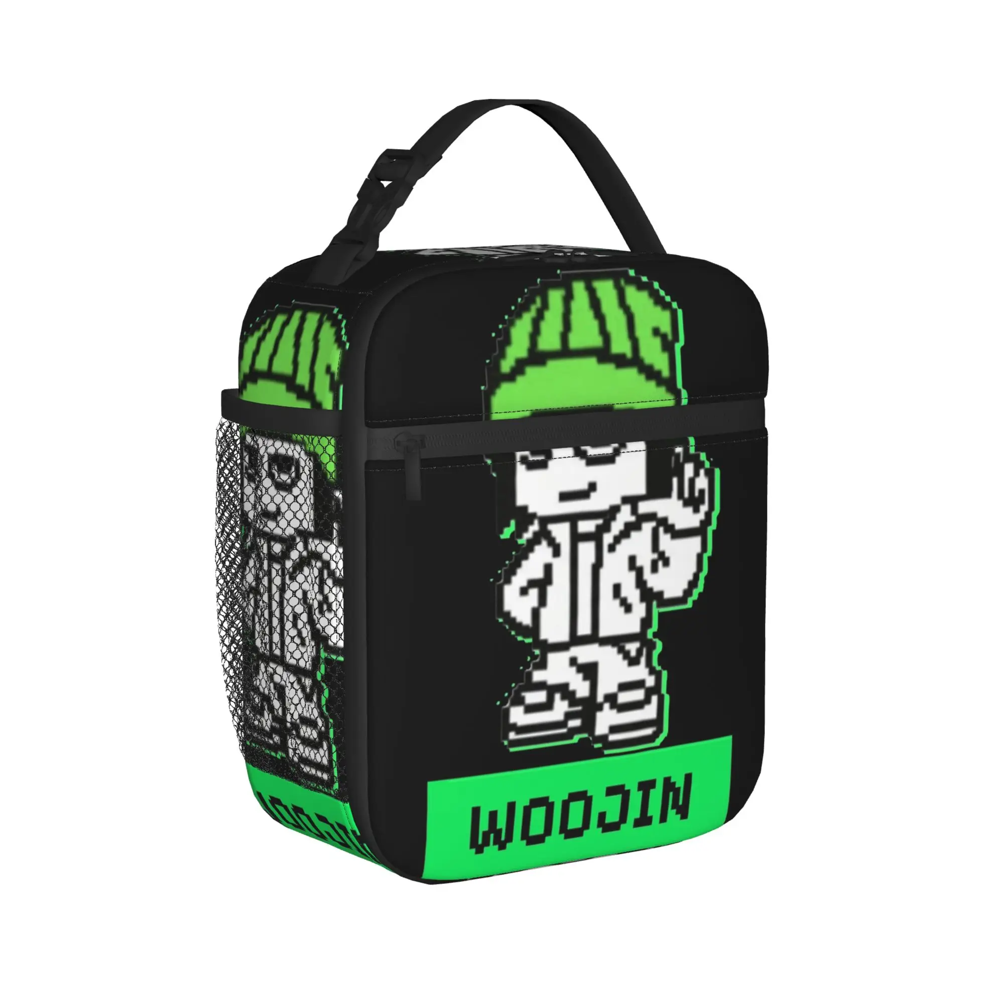 Lngshots Woojin Game Character Thermal Insulated Lunch Bags for Work  Portable Bento Box Cooler Thermal Food Box