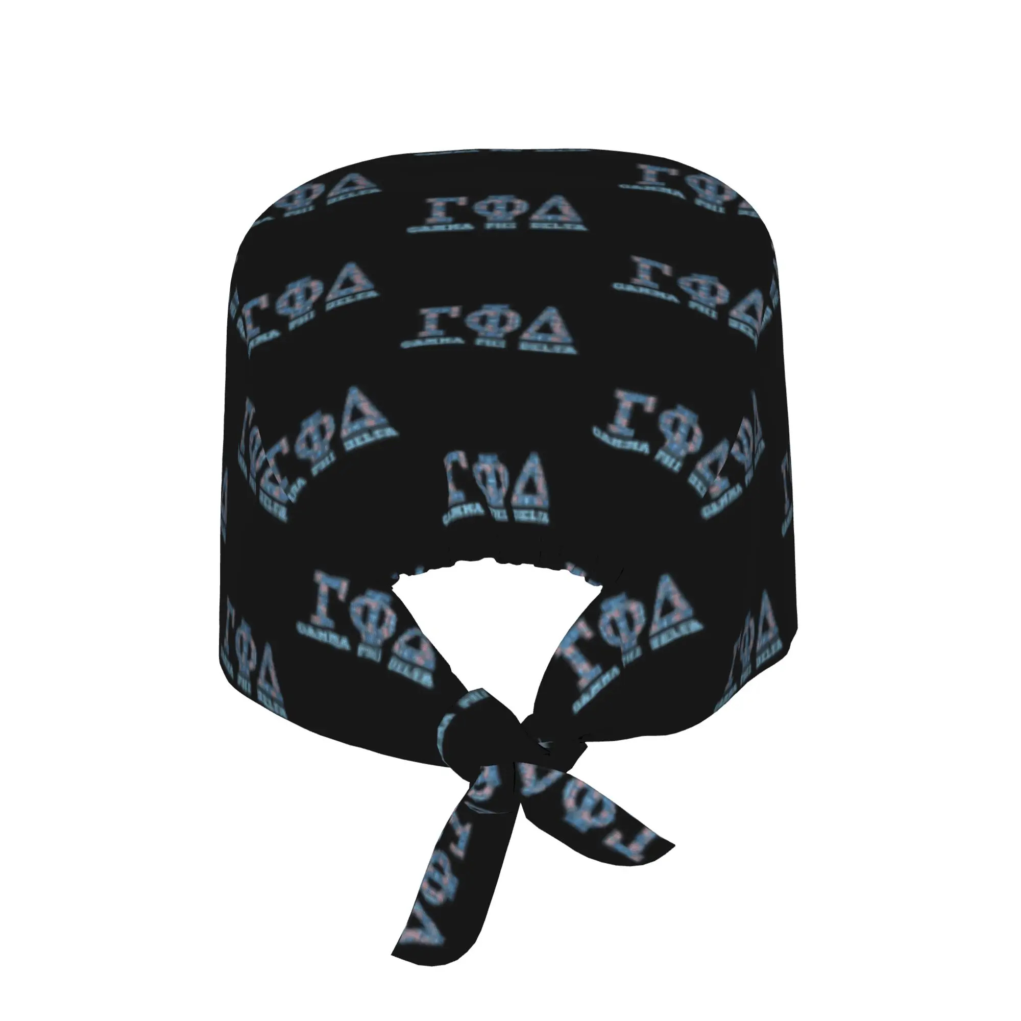 Gamma Phi Delta  Scrubs Cap Surgical Hats Men Women African American Sorority  Operating Room Cap Nursing Cap Lab Works Hat