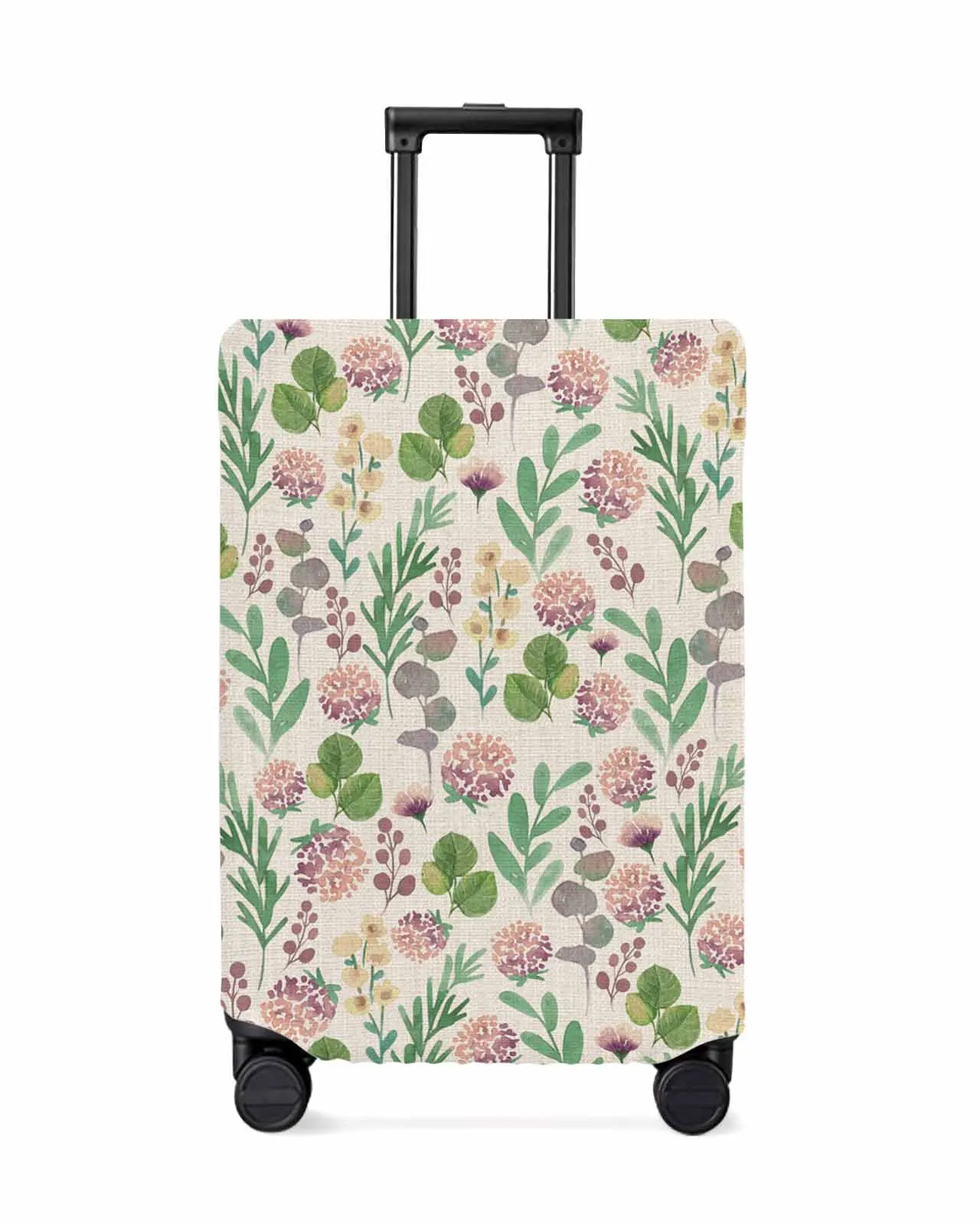 

Plants Flowers Leaves Luggage Cover Elastic Baggage Cover For 18-32 Inch Suitcase Case Dust Cover