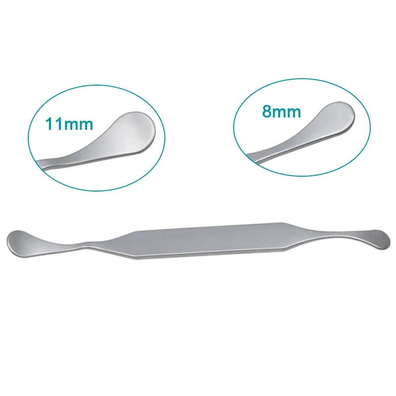 

Nasal Double Head Round Head Piece Shovel Nasal Surgical Stripper Stainless Steel Cosmetic Surgical Tool