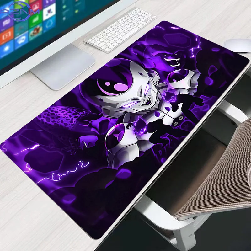 Mouse Pad  Anime Gaming Accessories Mousepad DBZ Dragon Ball Frieza Game Big Computer Keyboard Desk Mat Varmilo Table Pad