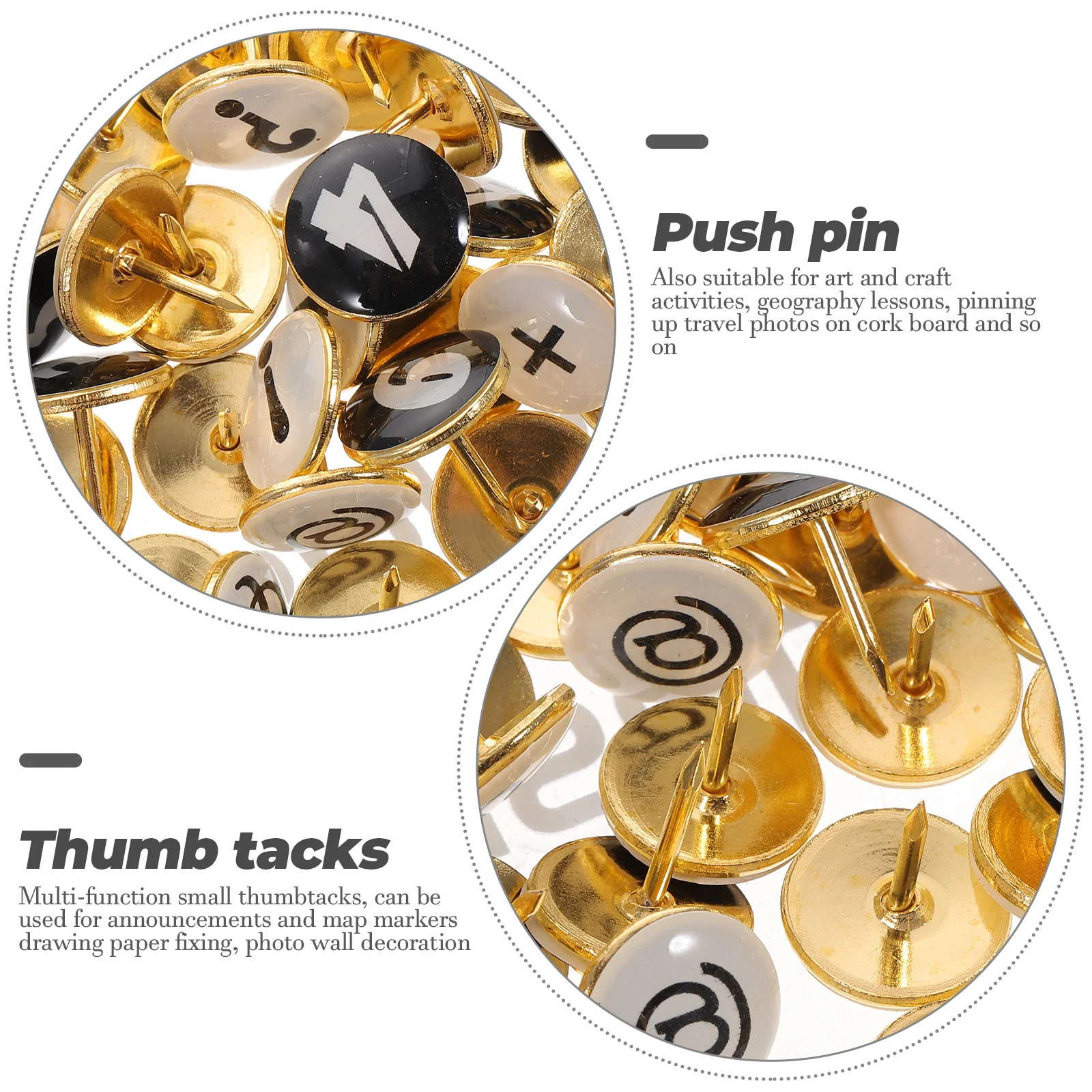 104 pezzi puntine da disegno puntine da disegno multifunzione piccole forniture per ufficio per bacheca pennarelli per mappe in sughero uso quotidiano riutilizzabili