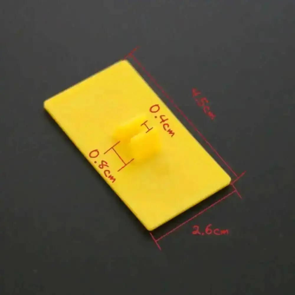 30er-Pack Kleiderbügel-Schnappetiketten: Großformatige Rabatt- und Informationsplaketten mit Clip – Neu, heiß begehrt, bedruckte Kleideretiketten – Detail 3