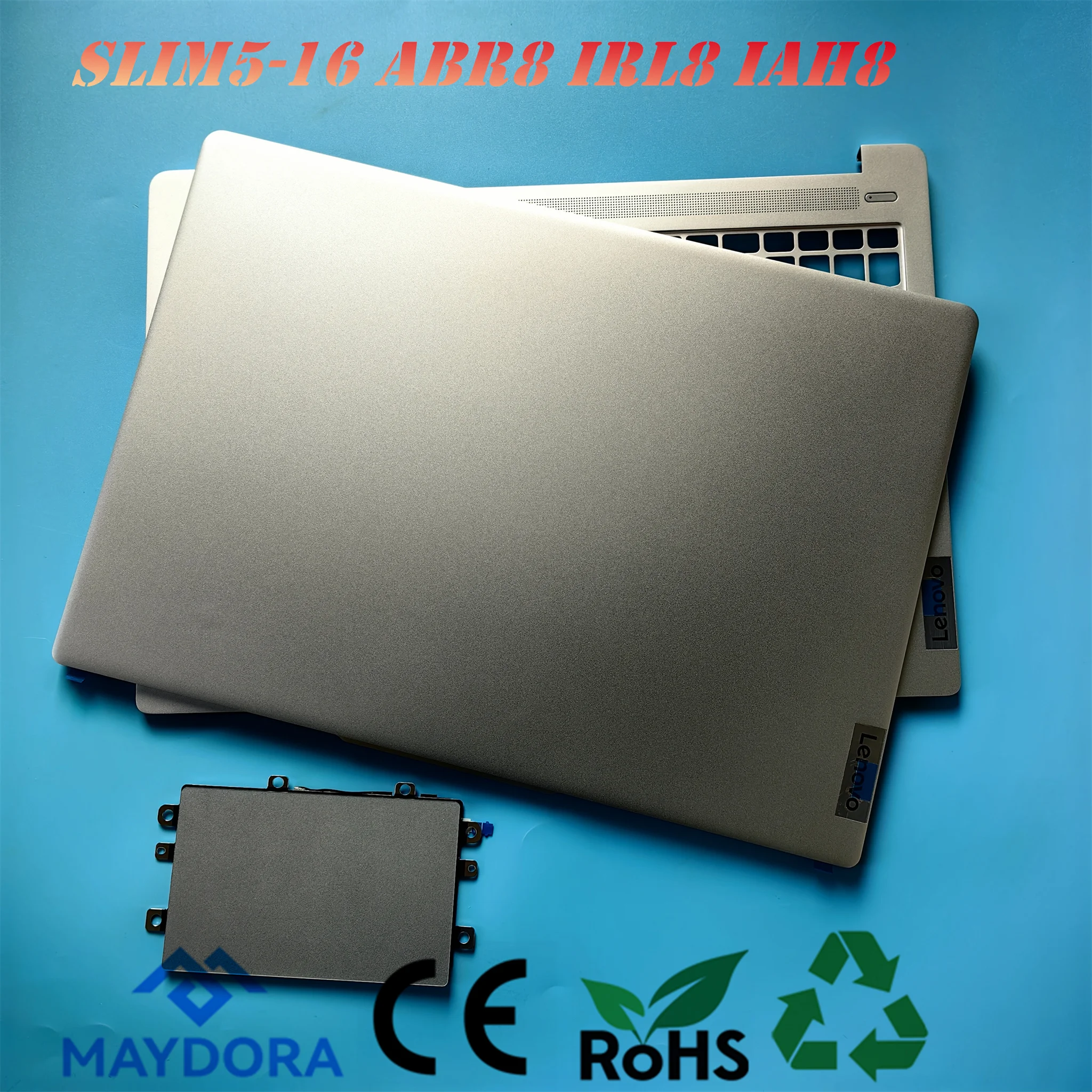 Laptop LCD Backcover /Palmrest/Touchpad  for LENOVO Ideapad slim5-16 ABR8 IRL8 IAH8 82XG 83BG series Sliver