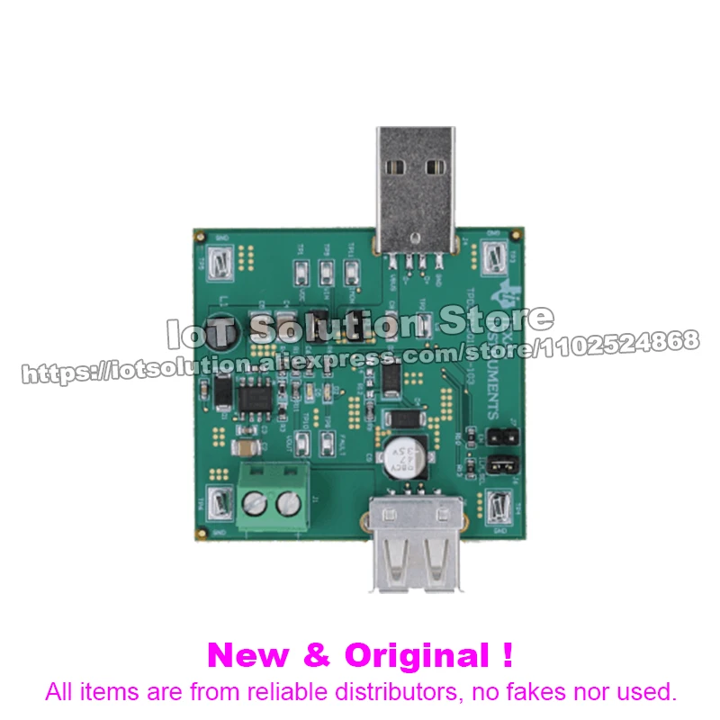 TPD3S713Q1EVM-103 TPD3S713-Q1 automotive USB 2.0 interface protection with adjustable current limit evaluation module